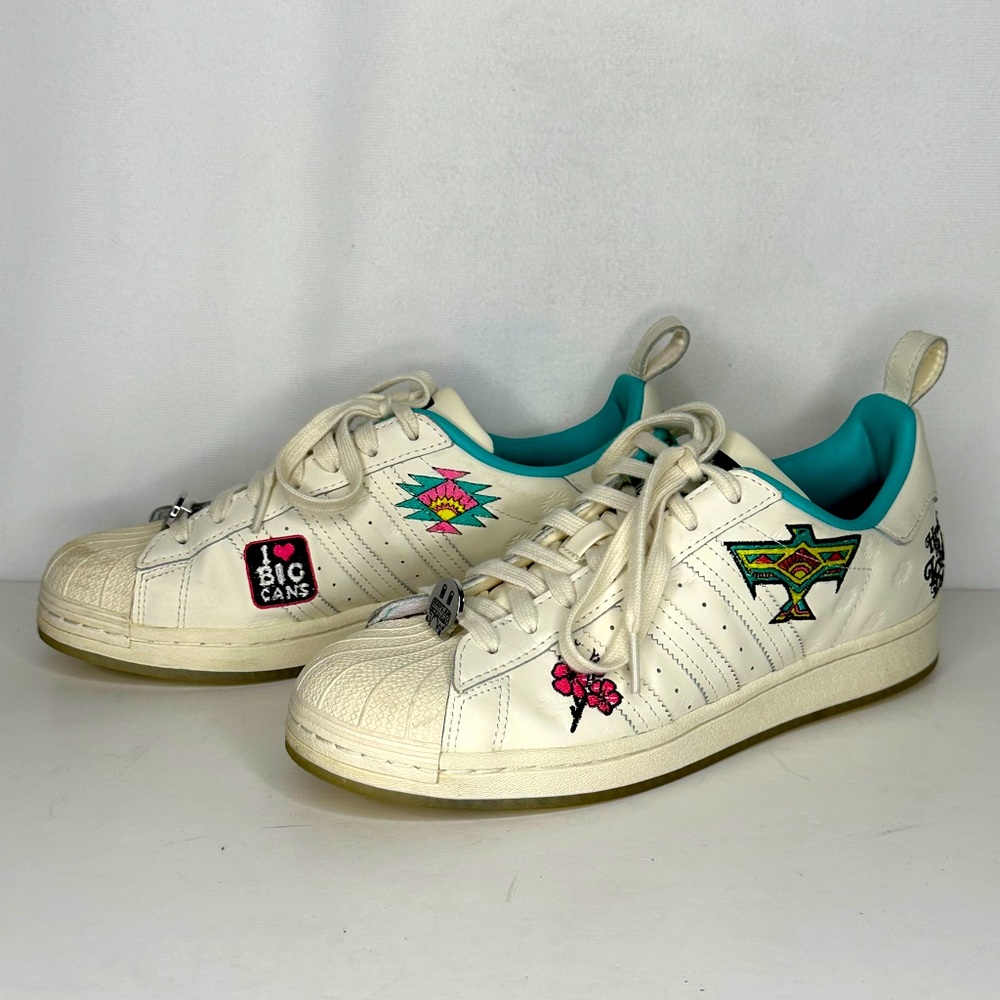 Adidas Arizona Superstar X Embroidered Limited Edition Sneakers Men’s Sz 7